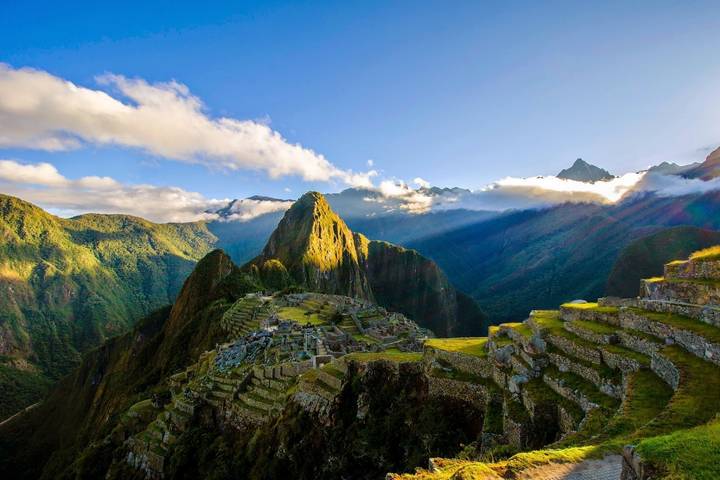 Andean Mountain Trek, showing a high-altitude trail in South America